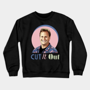 Retro Cut It Out 90s Sitcom Crewneck Sweatshirt